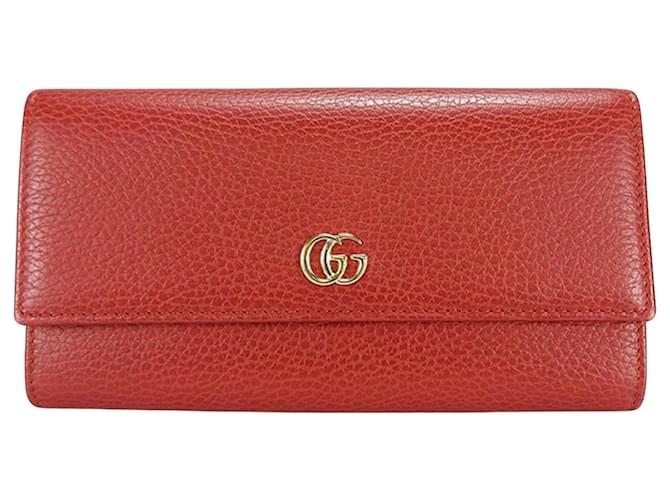 Gucci GG Marmont Red Leather  ref.1142163