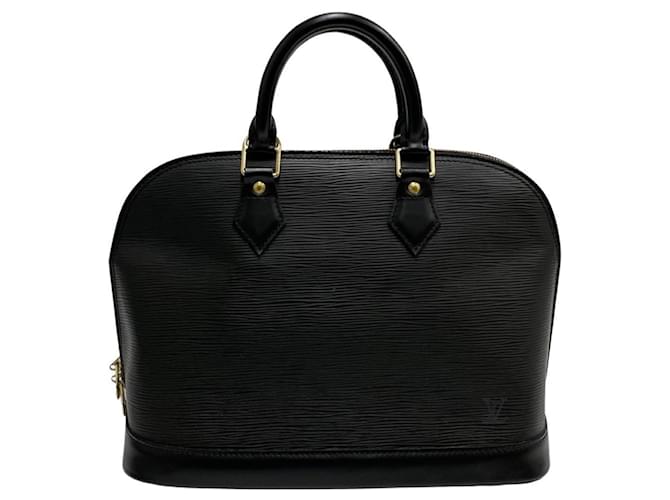 Louis Vuitton Alma Black Leather  ref.1142232