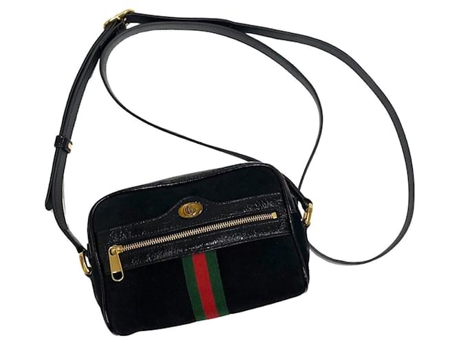Gucci Ophidia Black Leather  ref.1142245