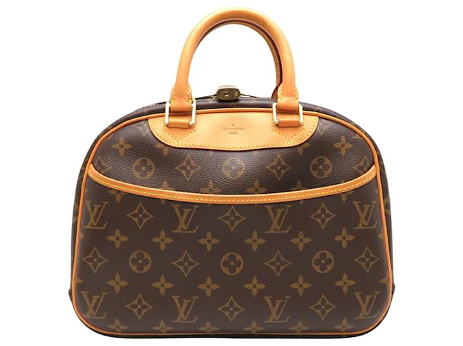 Louis Vuitton Trouville Brown Cloth  ref.1142270