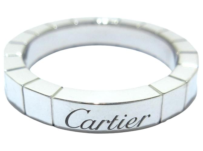 Cartier Lanière Prata Ouro branco  ref.1142285
