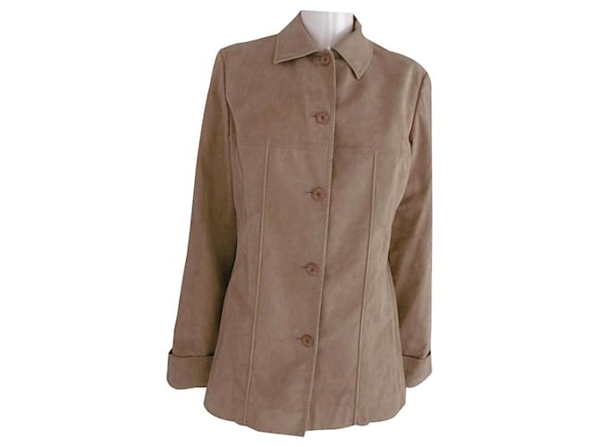 Lanvin Vestes Polyuréthane Beige  ref.1142317