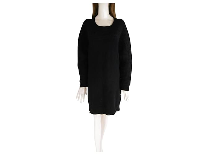 Limi Feu Dresses Black Wool  ref.1142323
