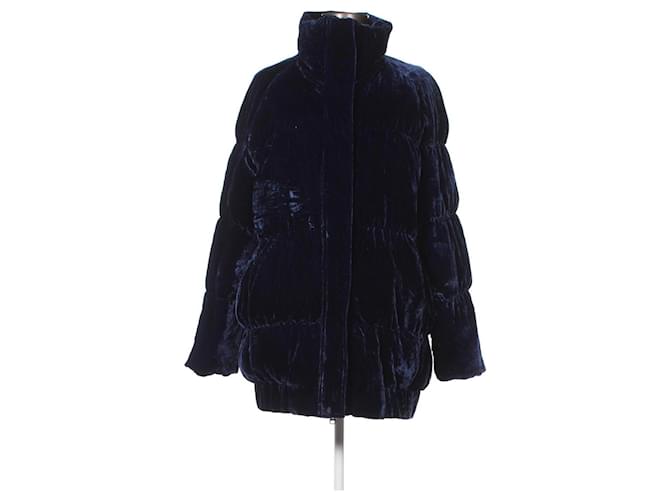 Autre Marque Jackets Blue Viscose Polyamide  ref.1142331