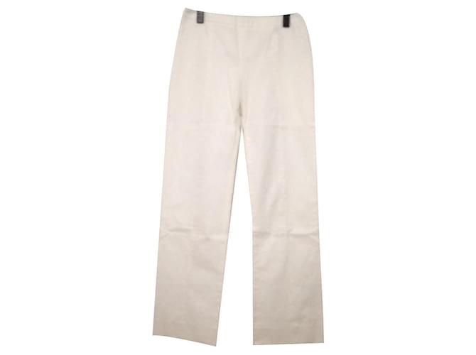 Loewe traje de pantalon Blanco Algodón  ref.1142565
