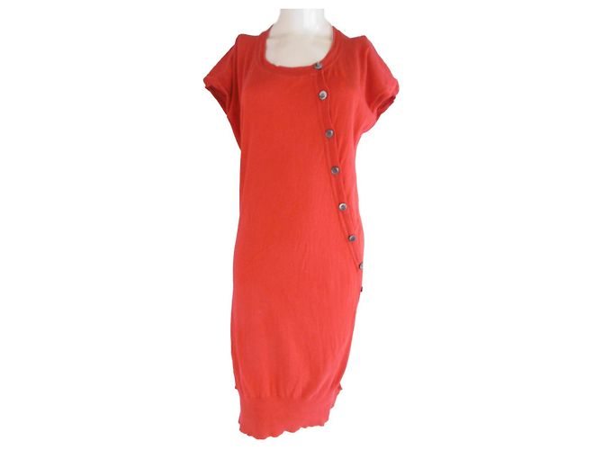Alexander Mcqueen Vestidos Roja