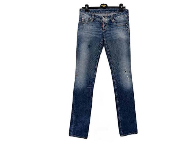 Dsquared2 Jeans Light blue Cotton  ref.1142584