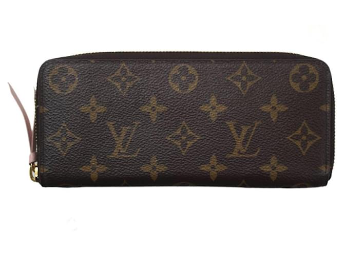 Louis Vuitton Portefeuille zippy Brown Cloth  ref.1142768