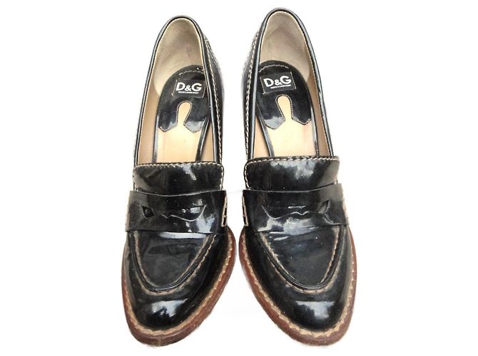 Mocasines de tacón Dolce & Gabbana p 38 Negro