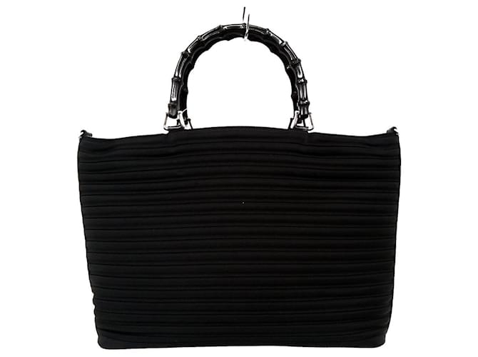 Gucci Bamboo Black Synthetic ref.1142909 Joli Closet