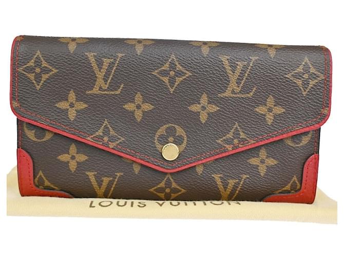 Louis Vuitton Sarah Marrom Lona  ref.1143334