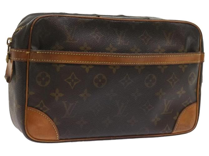Louis Vuitton Monogram Compiegne 28 Clutch Bag M51845 LV Auth bs9944 Cloth  ref.1143408