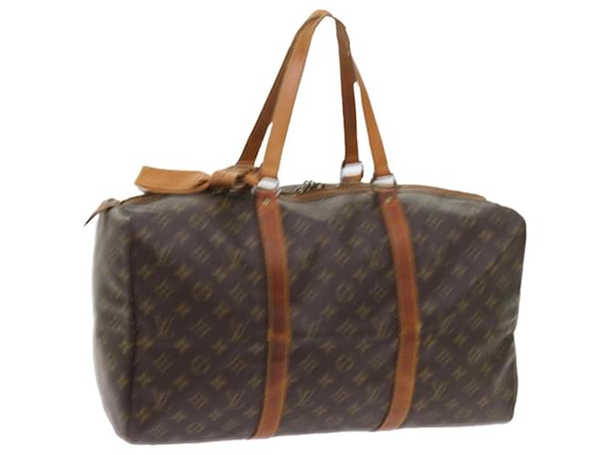 Louis Vuitton Monogram Sac Souple 45 Boston Bag M41624 LV Auth th4262 Cloth  ref.1143516