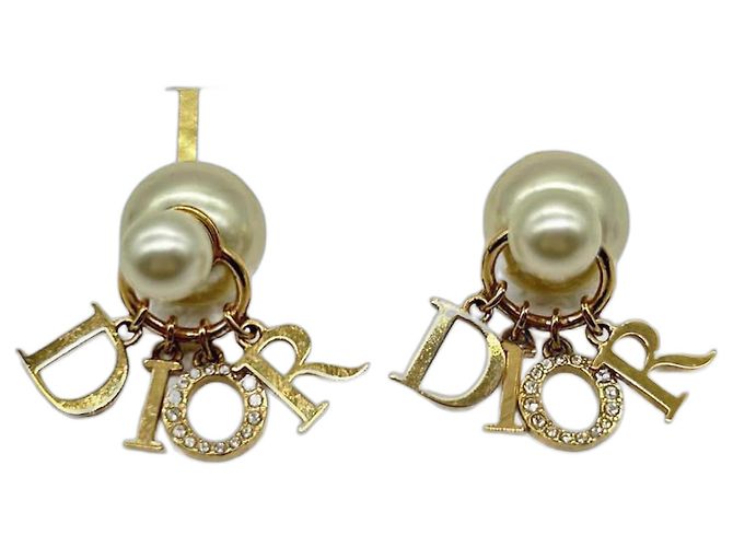 Dior Boucles d'oreilles dorée  tribales Bijouterie dorée