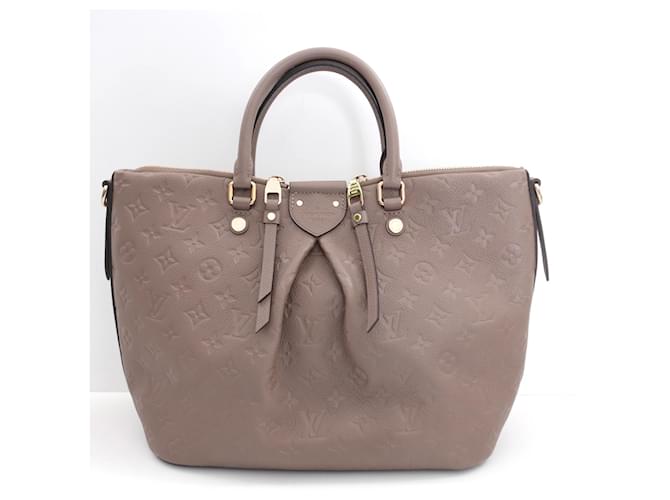 Louis Vuitton Empreinte Mazarine PM bag Taupe Leather  ref.1145298