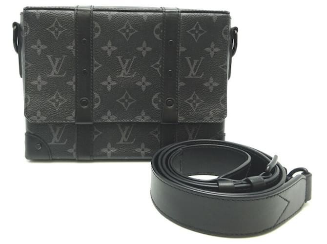 Louis Vuitton Eclipse Black Cloth  ref.1145352