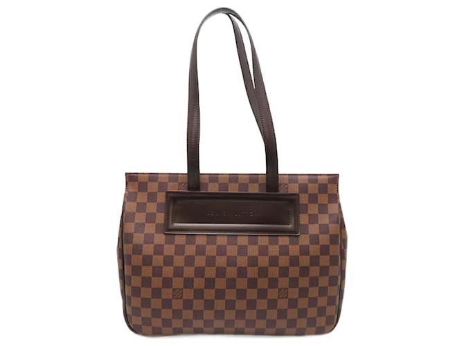 Louis Vuitton Parioli Brown Cloth  ref.1145371