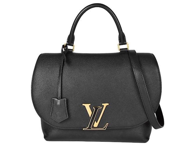 Louis Vuitton Volta Negro Cuero  ref.1145377