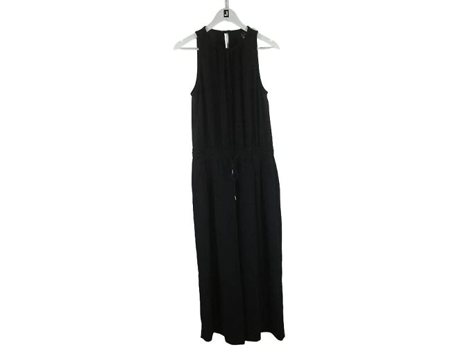 Alexander Mcqueen Schwarzer Overall