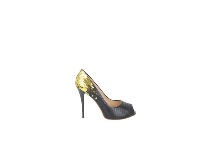 Giuseppe Zanotti Black heels  ref.1145458
