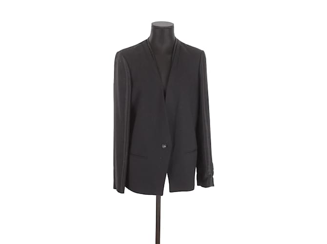 Helmut Lang chaqueta de sport Negro Viscosa  ref.1145474