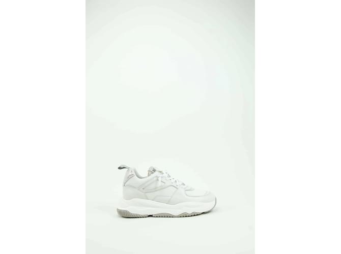 Autre Marque Leather sneakers White  ref.1145490