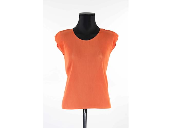 Pleats Please Camis Orange Polyester  ref.1145507