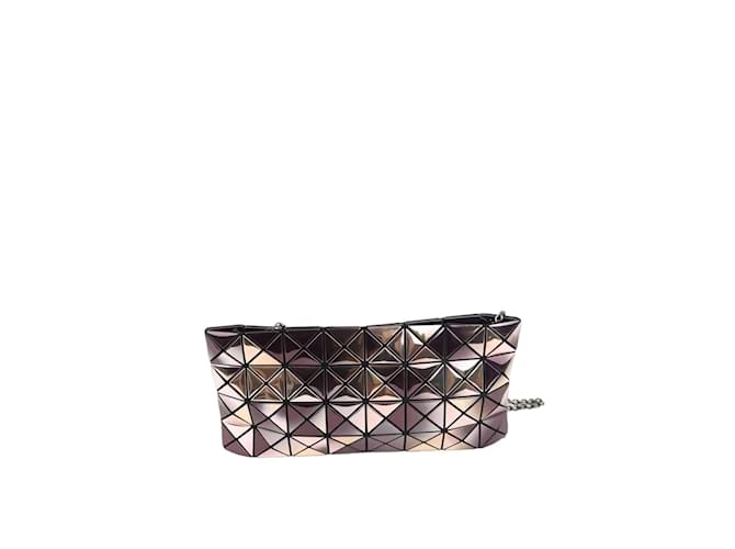 Issey Miyake Patent Leather Pouch Purple  ref.1145569