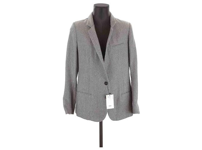 Laurence Dolige Wool blazer Grey