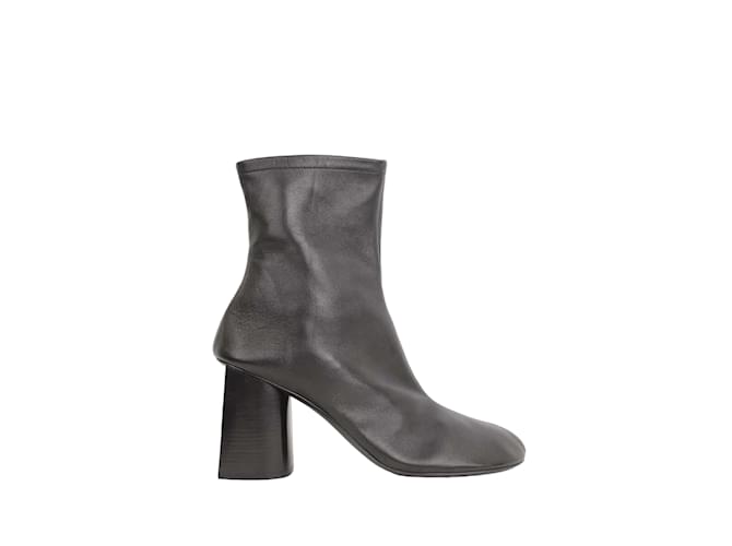 Balenciaga Leather boots Black  ref.1145598