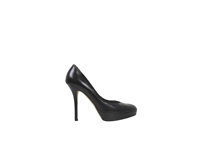 Dior Leather Heels Black  ref.1145640