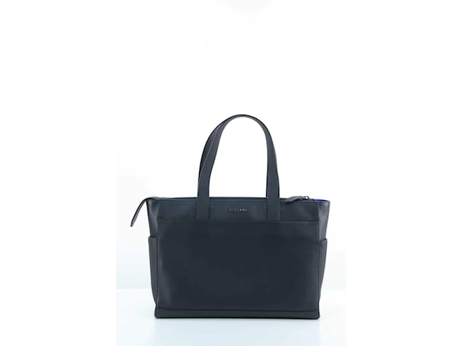 Bulgari Leather handbags Black  ref.1145651