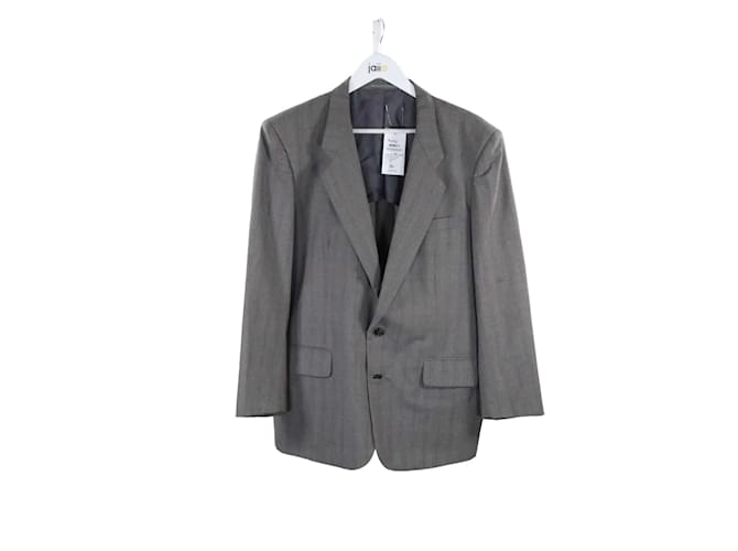 Comme Des Garcons Wool blazer jacket Grey  ref.1145660