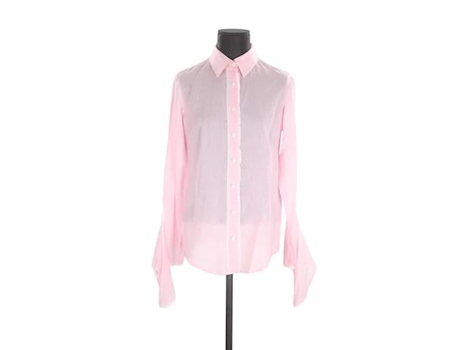 Red Valentino Baumwoll-Shirt Pink Baumwolle  ref.1145672