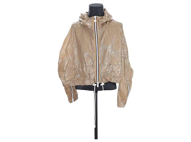 K-Way Brown jacket Synthetic  ref.1145677
