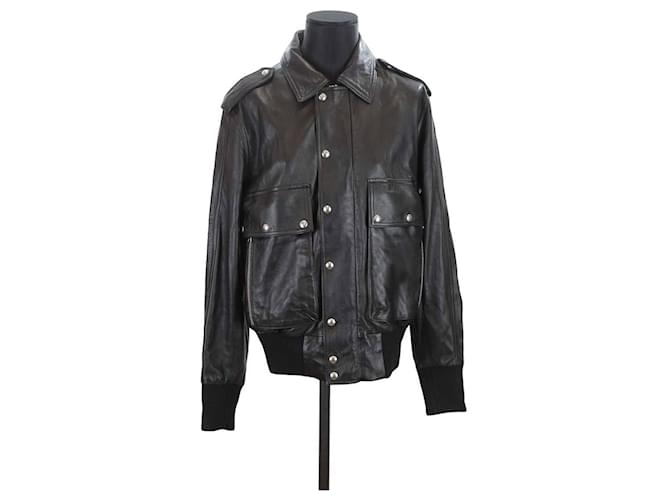 Iro Leather jacket Black  ref.1145693