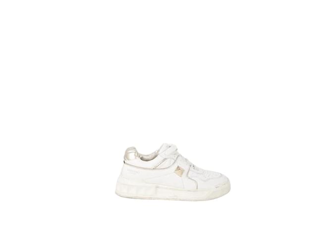 Valentino Sneakers aus Leder Weiß  ref.1145713