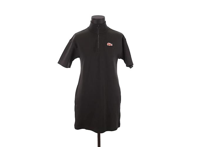 Lacoste Cotton dress Black  ref.1145762