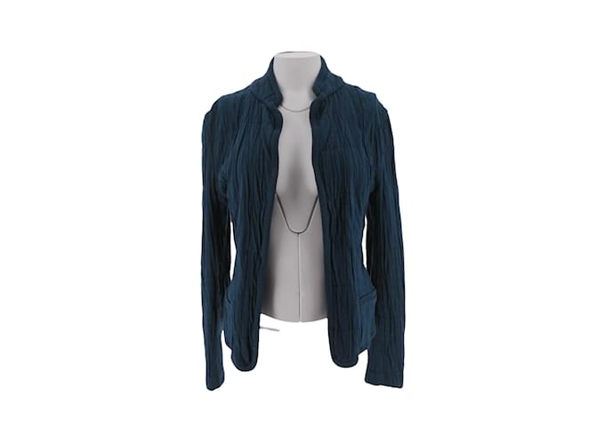 Saint Laurent Cotton Jacket Blue  ref.1145780