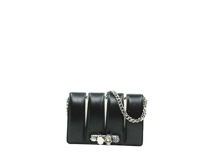 Alexander Mcqueen Leather handbags Black  ref.1145811