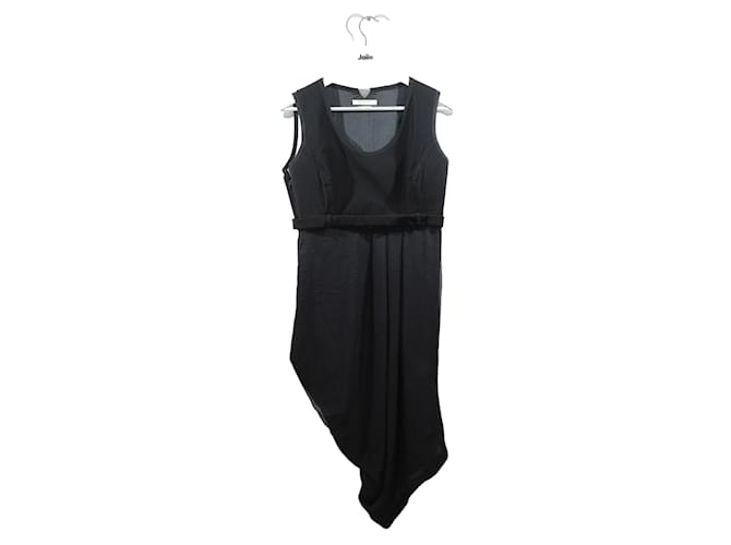 Givenchy Vestido de seda Preto  ref.1145857