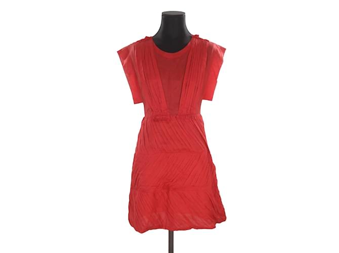 Sonia Rykiel Cotton dress Red  ref.1145865