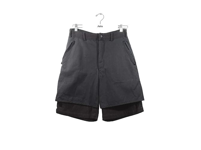 Comme Des Garcons pantalones cortos de lana Negro  ref.1145939