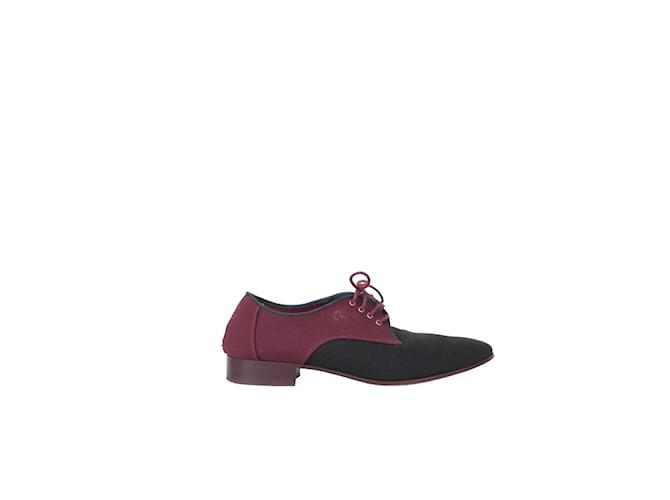 Chanel Chaussures à lacets noir Tissu  ref.1145959
