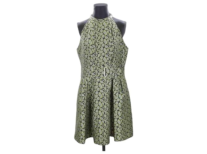 Kenzo Green dress Polyester  ref.1145964