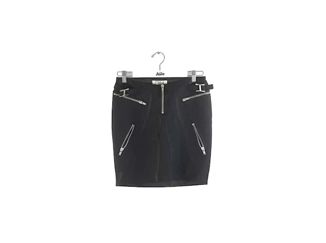 Chloé cotton skirt Black  ref.1146007
