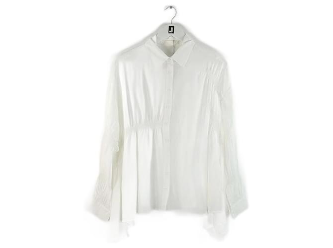 Chloé Camisa Branco Sintético  ref.1146021