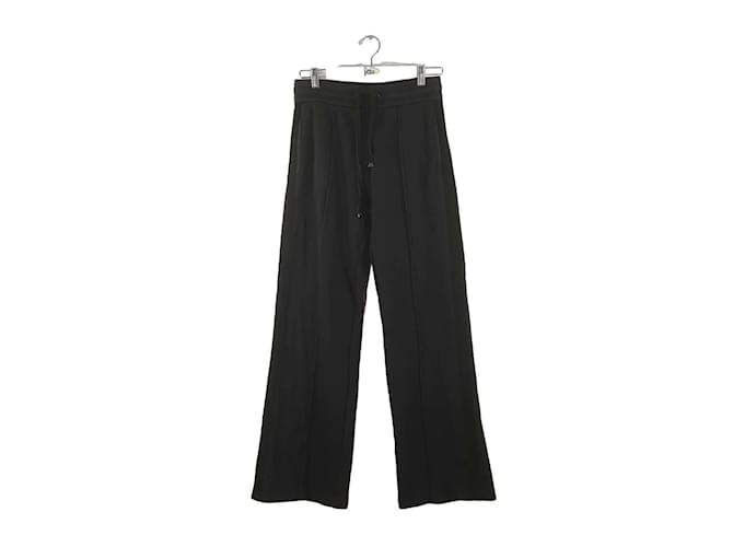Moncler pantalones deportivos de algodón Negro  ref.1146047