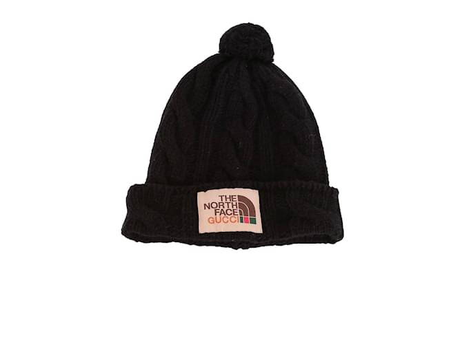 The North Face wool cap Black  ref.1146174
