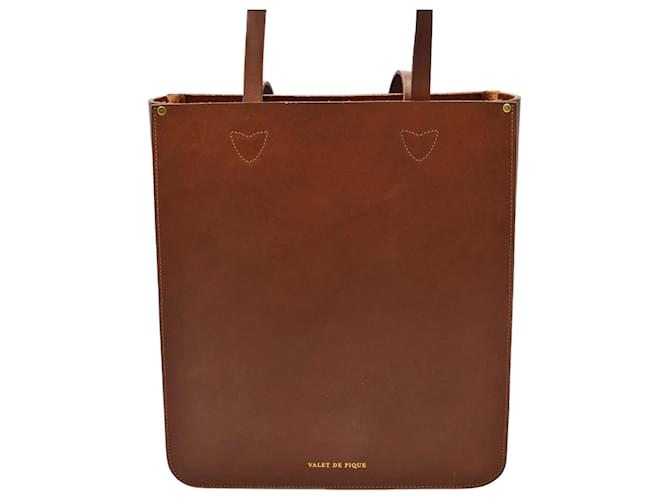 Autre Marque Leather Handbag Brown  ref.1146222